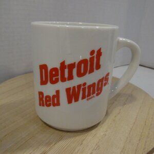 Detroit Red Wings NHL Hockey Team Coffee Cup--Vintage-No Crazing-Chips or Cracks